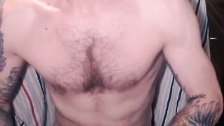 Sexy American Dady masturbating Part 2 doing a Cam Show