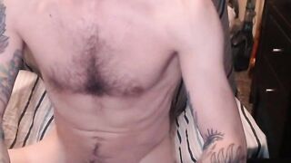 Sexy American Dady masturbating Part 2 doing a Cam Show