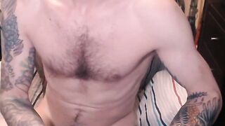 Sexy American Dady masturbating Part 2 doing a Cam Show