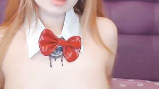 Seductive Red Haired Finger Pounded Her Wet Vagina