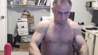 Simple Dady American masturbating Part 2