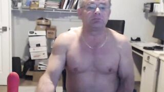 Simple Dady American masturbating Part 2