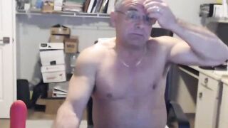 Simple Dady American masturbating Part 2