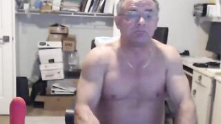Simple Dady American masturbating Part 2