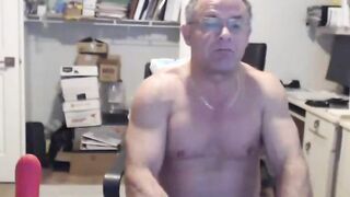 Simple Dady American masturbating Part 2