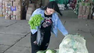 CARNE DEL MERCADO BBW Xiomara Soto Rough Sex With Random