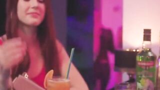 horny redhead on vacation begs for anal