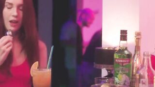 horny redhead on vacation begs for anal