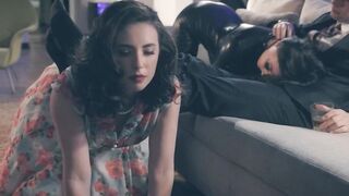 Big cock guy fucked his submissive babes