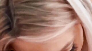Turned On Blonde (Harmony Rivers) Wants To Try To A New Sex Dildo From