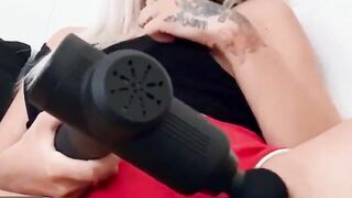 Turned On Blonde (Harmony Rivers) Wants To Try To A New Sex Dildo From