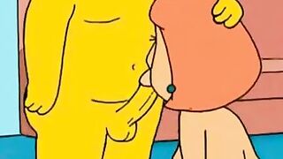 Mature blowjob cartoons