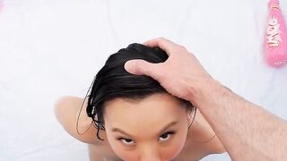 LUBED Flexible eastern Kimmy Kimm Gets Lubed Up And Boned