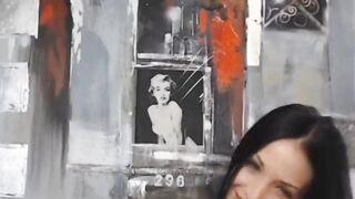 Charming Women Plays Her Holes Live on Web Webcam Show
