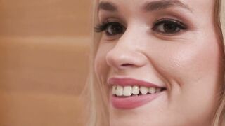 Hot teen fucking a BBC to get a contract