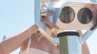 cumshot , stunning lika has passionate reunion with boyfriend