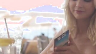 cumshot , stunning lika has passionate reunion with boyfriend