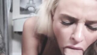 creampie gorgeous teen emma hix sucking hard dick pov style