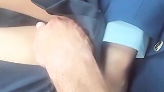 cumshot alive bell rides george uhls cock for picking her up