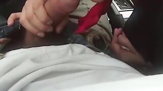 cumshot alive bell rides george uhls cock for picking her up