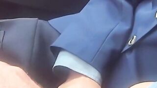 cumshot alive bell rides george uhls cock for picking her up