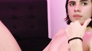 Cheerful Teen sexy masturbating Part 2 doing a Cam Show