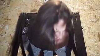 Anonymous Gangbang Fuck at Public European Club