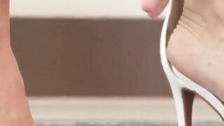 blowjob  horny gf filled up with cum after work party