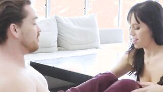 blowjob  horny gf filled up with cum after work party