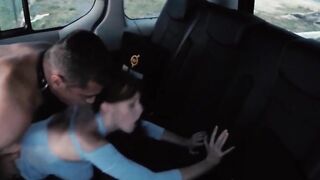 FuckedInTraffic - Incredible Sexy Boobies Czech red oral sex barely legal Yo Banged inside a Outdoor Taxi - VipSexVault