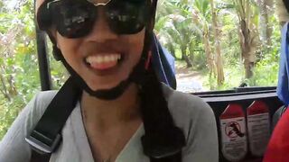 Amateur Thai GF oral sex after buggy fun