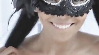 blowjob  big booty asian teen twerks for daddy