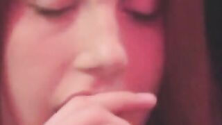 anal horny redhead on vacation begs for anal
