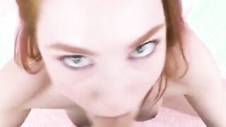 blowjob  horny little ginger gets fucked hard and rough