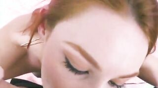 blowjob  horny little ginger gets fucked hard and rough