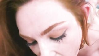 blowjob  horny little ginger gets fucked hard and rough