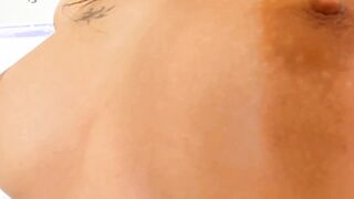 hot Dark Hair Bae got anal only plowed with huge dick
