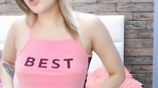 Blonde Women Finger Fuck Her Booty and Cunt