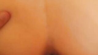 Hot Amateur Teen with Big Ass Fucked in Doggy POV