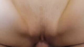 Hot Teen with Big Tits Fucked in Missionary POV