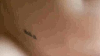 A hot goth latina comes over to my house for a hookup