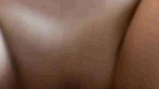 A hot goth latina comes over to my house for a hookup