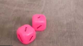 Cute lebians Kendra Lynn, Megan Rain get talked into 3 way