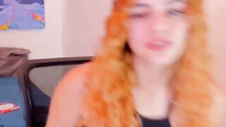 Orange Hair Babe Gets Her Pussy Banged Hard