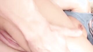 cumshot horny big tit brunette needs contractors big dick