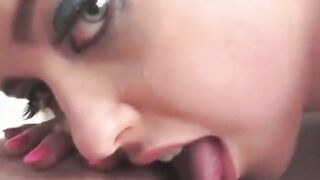 cumshot horny big tit brunette needs contractors big dick