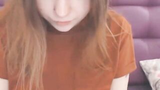 Cute Eighteen Moans From a Bae Masturbation
