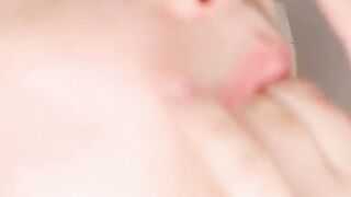 Blonde Women With Stunning Face Fucks Her Holes