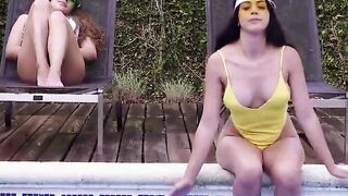 AGirlKnows - Bae Lesbians Julia De Lucia & Ginebra Bellucci