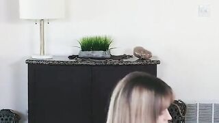 cumshot  blue eyed student gets drilled by teacher